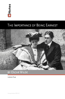 The Importance of Being Earnest eNotes Lesson Plan content