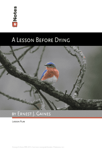 A Lesson before Dying eNotes Lesson Plan content