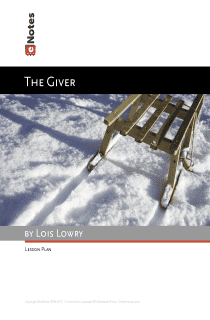 The Giver eNotes Lesson Plan content