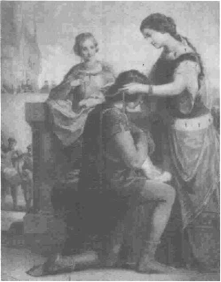 Celia, Orlando, and Rosalind by Schwoerer