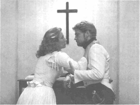 Beatrice and Benedick in film adaptation (1993)