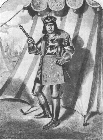 Richard III as played by Edwin Booth (1872)
