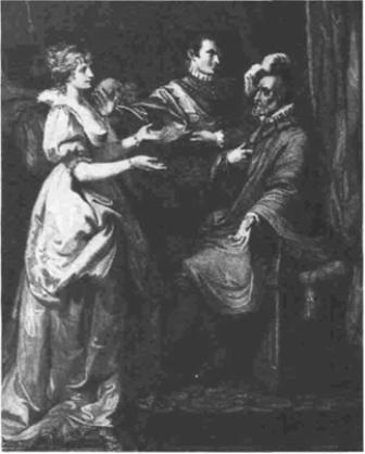 Helena, the King, lords, and attendants, by Francis Wheatley