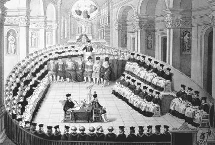The Council of Trent met from 1545 to 1569. The council brought about positive changes within the Roman Catholic Church. ©Archivo Iconografico, S. A./Corbis. Reproduced by permission of Corbis Corporation.